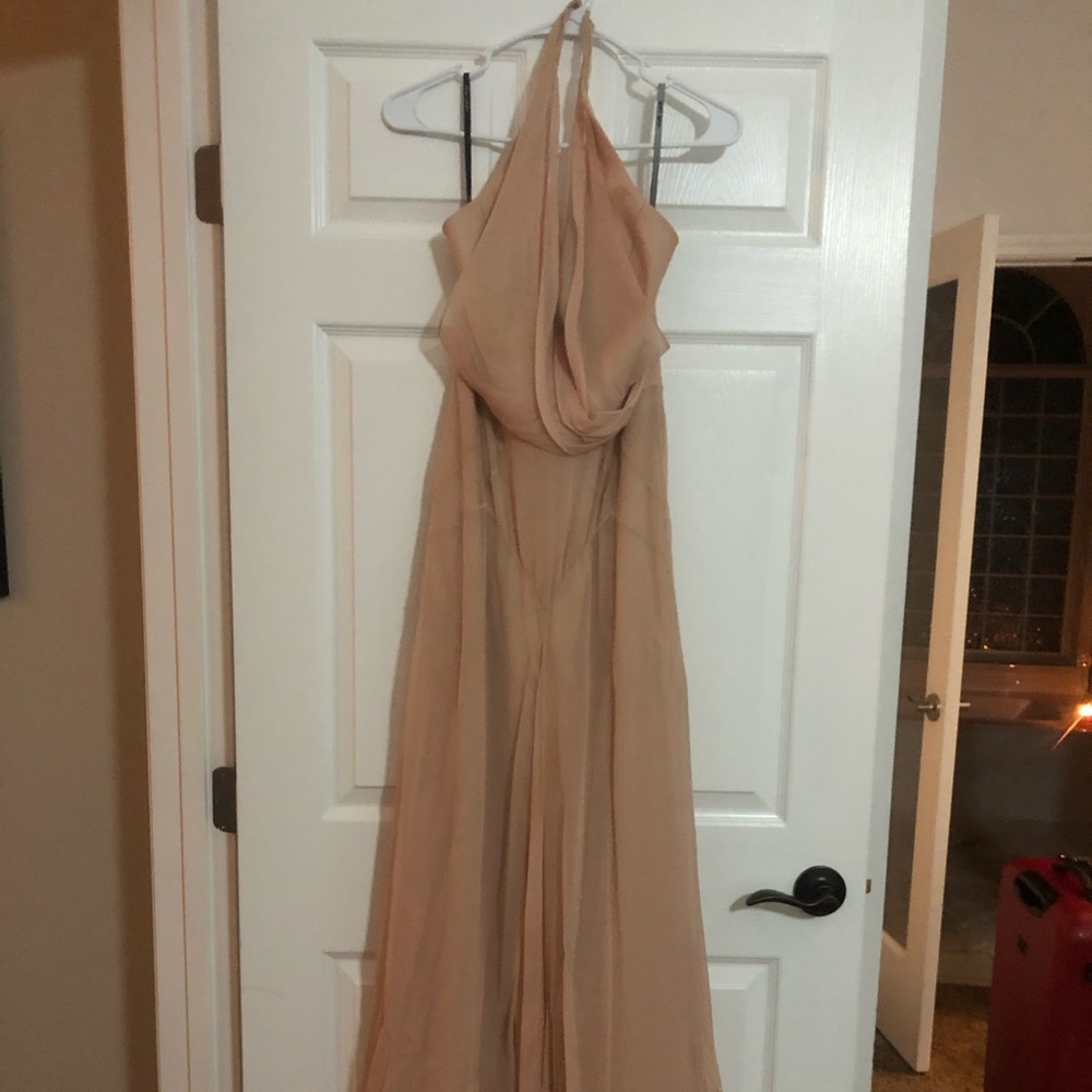 monique lhuillier bridesmaid dress